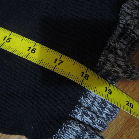 French Connection Women's Alexa Ruffle Trim Sweater Blue XS EUC - Picture 8 of 9